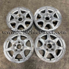 JDM EK9 Civic Type R White 5 Lug Wheels